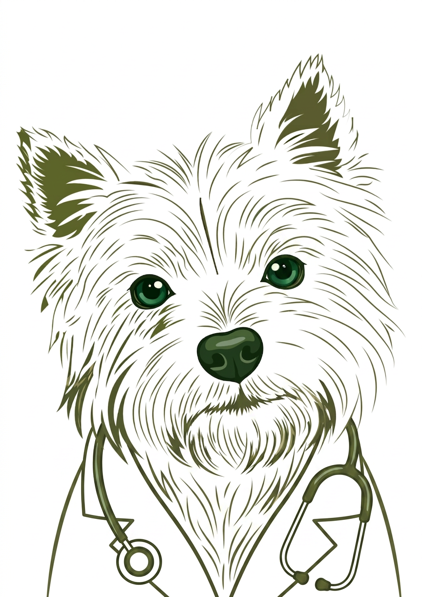 Léon en médecin, conseil démêlage